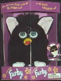 The Original Solid Black Furbys
